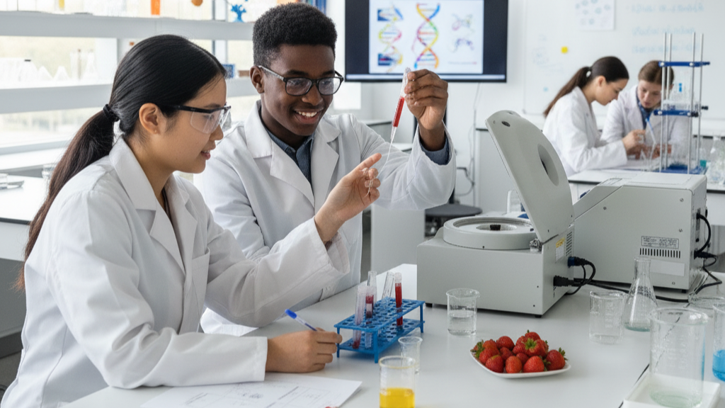 High School Chemistry Lecture & Lab Class